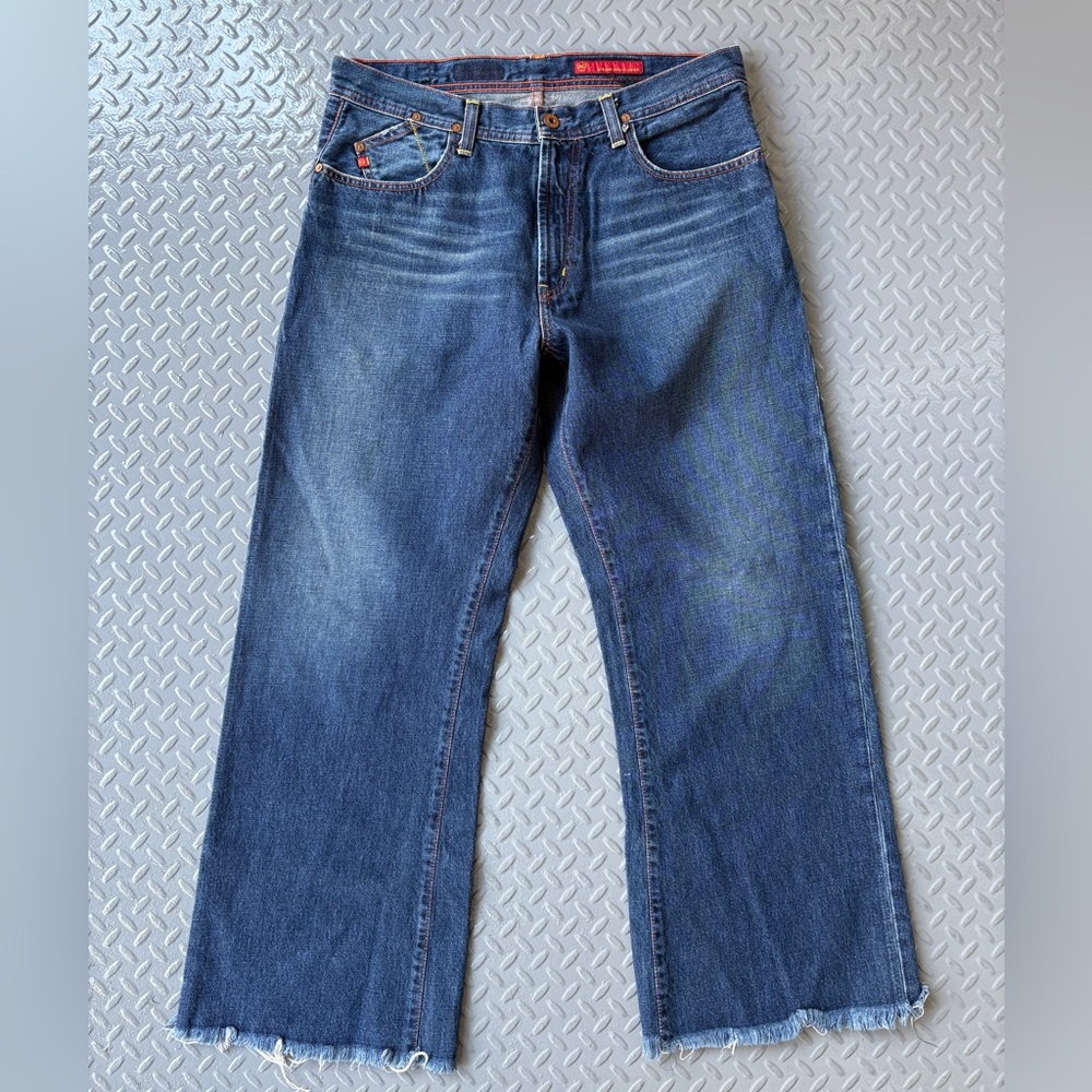 AG Adriano Goldschmied Wide Leg Jeans Y2K